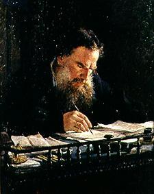 Portrait L.N. Tolstoi. od Nikolai Gay