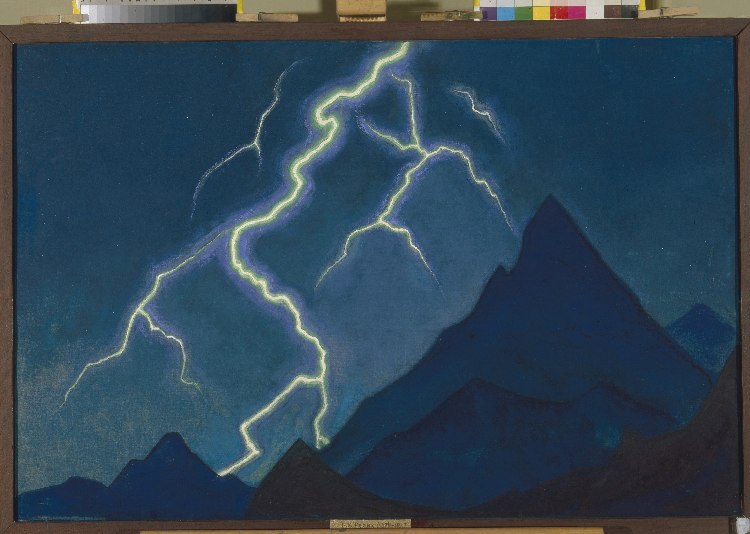 Aufruf des Himmels.  Blitze od Nikolai Konstantinow. Roerich
