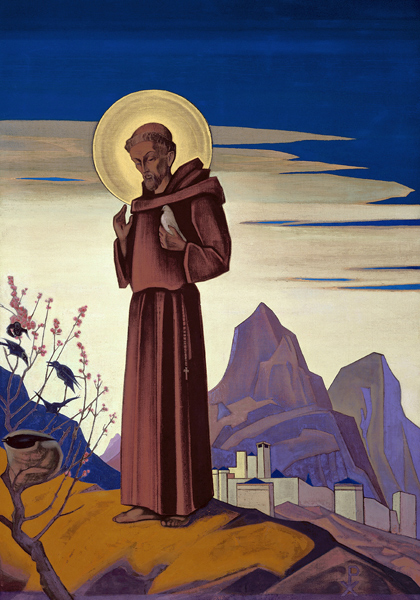 Saint Francis od Nikolai Konstantinow. Roerich