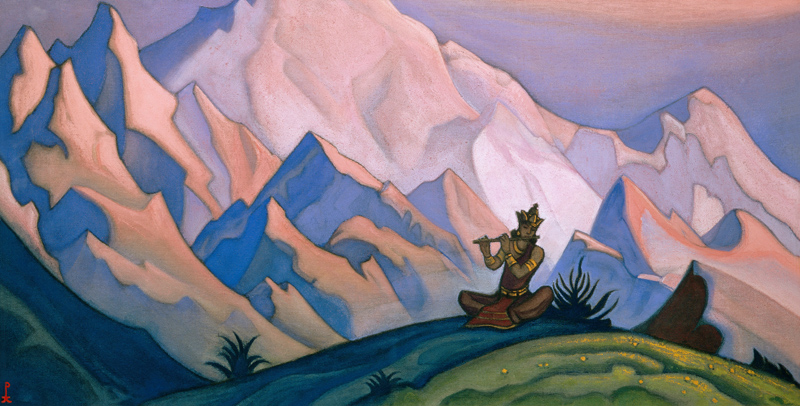 Krishna od Nikolai Konstantinow. Roerich