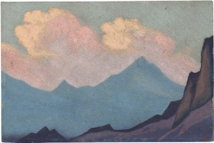 Der Himalaja od Nikolai Konstantinow. Roerich