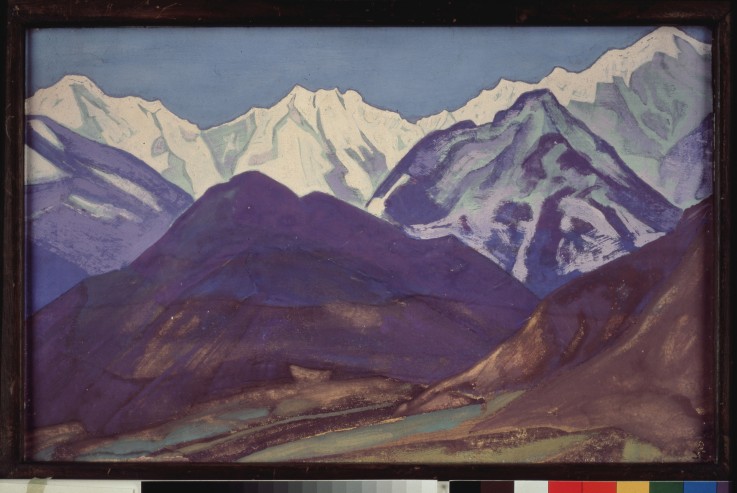 The Kulluta (Kullu Valley). India od Nikolai Konstantinow. Roerich