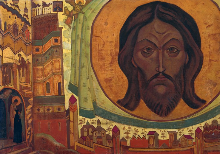 And We See (From Sancta series) od Nikolai Konstantinow. Roerich