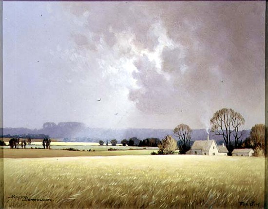 Autumn Sunlight, 1982 (oil on canvas)  od Ninetta  Butterworth