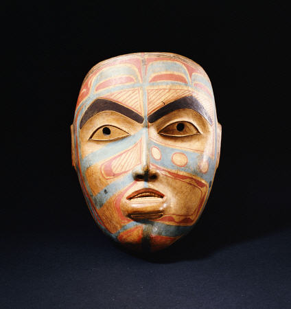 A Haida Portrait Mask od 