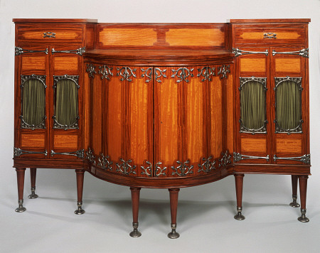 A Mahogany And Satinwood Buffet By Morris & Company, Circa 1899 od 