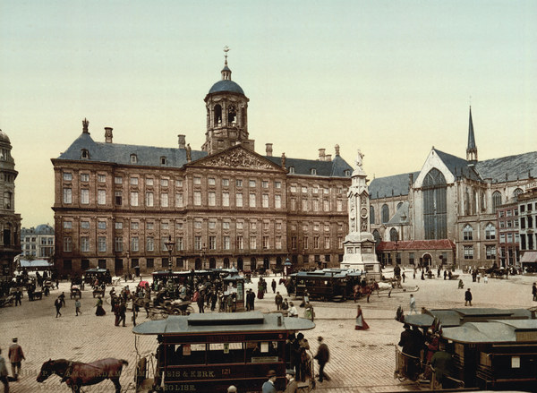 Amsterdam , Dam Square od 