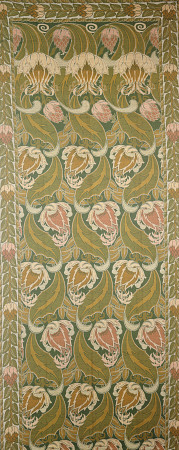 An Arts And Crafts Curtain Design Attributed To Silver Studios od 