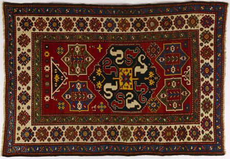 An Unusual Antique Chondzorek Kazak Rug od 