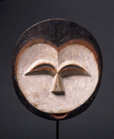 A Rare Kwele Circular Mask od 