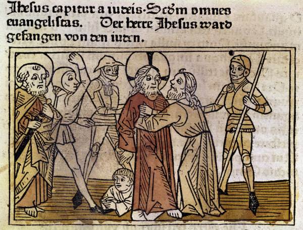 Arrest of Christ / Woodcut / 1473 od 