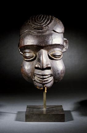 A Fine Bamenda Highlands Helmet Mask - Western Grasslands, Cameroon