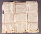 An Indenture, 1741 (ink and wax seals on vellum)