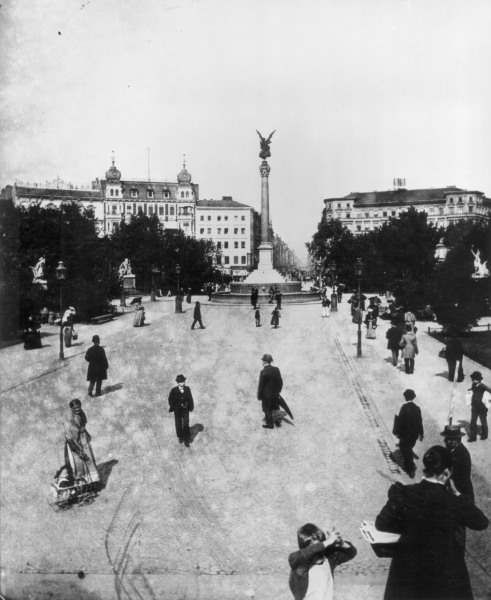 Berlin,Ansicht Belle-Alliance-Platz/Foto od 