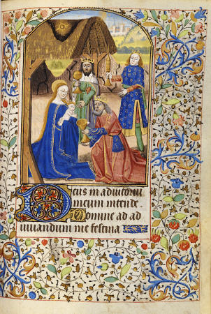 Book Of Hours, Use Of Rome, In Latin, Calendar In French od 