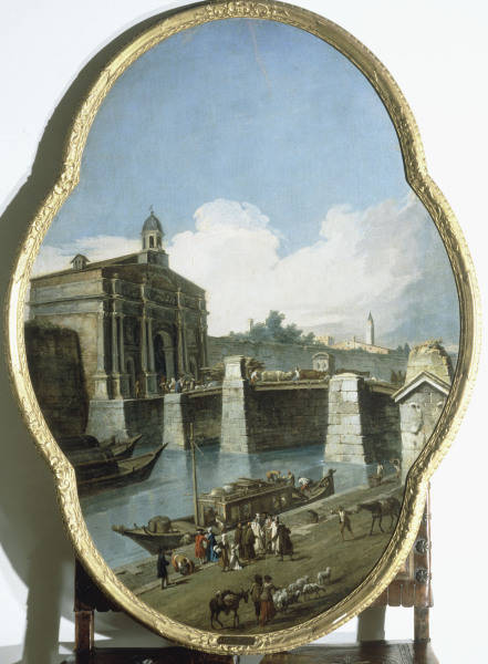 Brenta Canal / Ptg.by Cimaroli / C18th od 