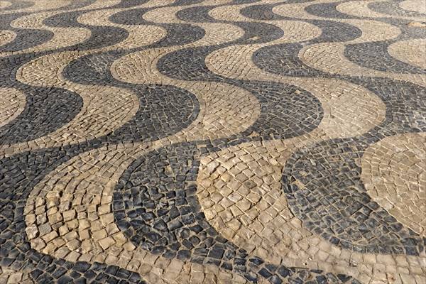 Cobble pattern, Praca 5 de Outubro (photo)  od 