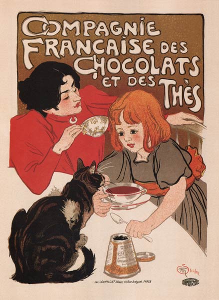 Compagnie Française des Chocolate et des Thés (Poster) od 