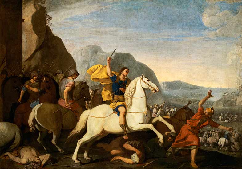 Saint James At The Battle Of Clavijo od 