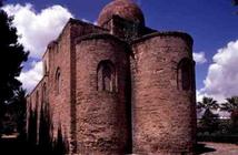 Exterior of the Norman church, 12th century (photo)