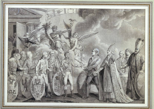 Treaty of Amiens 1802, Allegorie/Desrais od 