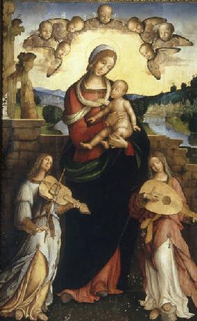 F.&.B.Zaganelli / Mary with Child / Ptg.