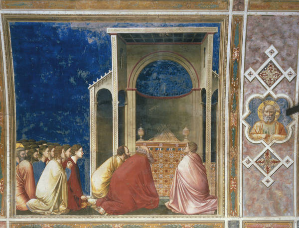 Giotto, Priere pour floraison des verges od 