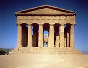 Greek Temple of Concord, converted into the Church of San Gregorio delle Rape by the bishop of Agrig