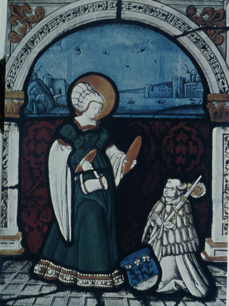 Saint Elizabeth and benefactors od 
