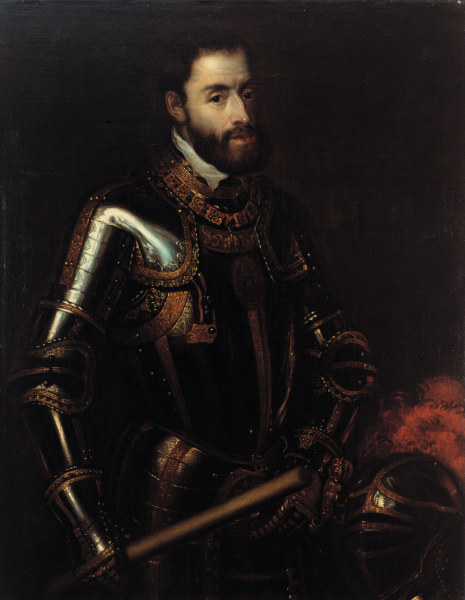 Charles V , Portrait od 