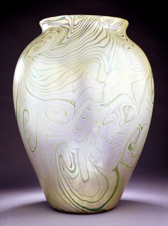 Large Favrile Glass Vase od 