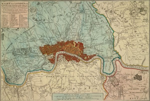 London , Map 1754 od 