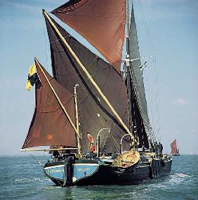 Lord Roberts boat during the Thames Barge Race