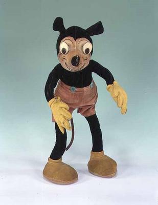 Mickey Mouse toy made by Dean's, English, 1930's (velvet) od 