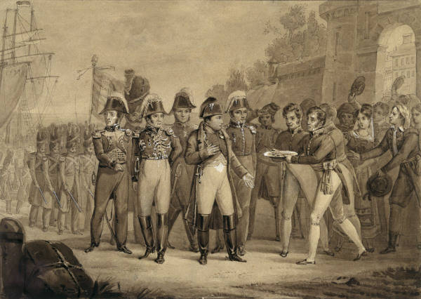 Napoleon''s Return 1815 / Sepia /Frederic od 