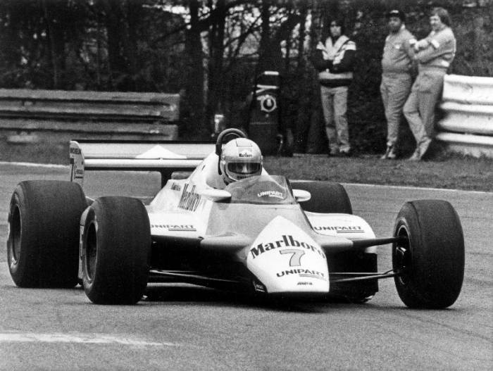 Neg:B34571PL Le pitote automobile britannique John Marshall Watson lors du prix de Belgique au circu od 