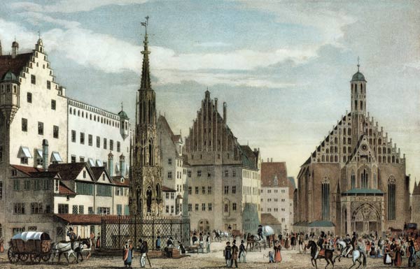 Nürnberg, Markt / Rauch nach Lange od 