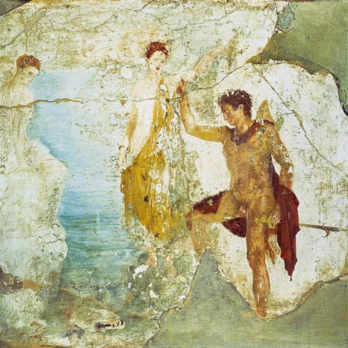 Perseus freeing Andromeda, from the House of the Five Skeletons, Pompeii od 