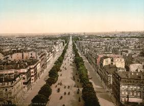 Paris / Champs-Elysees / Photochrom