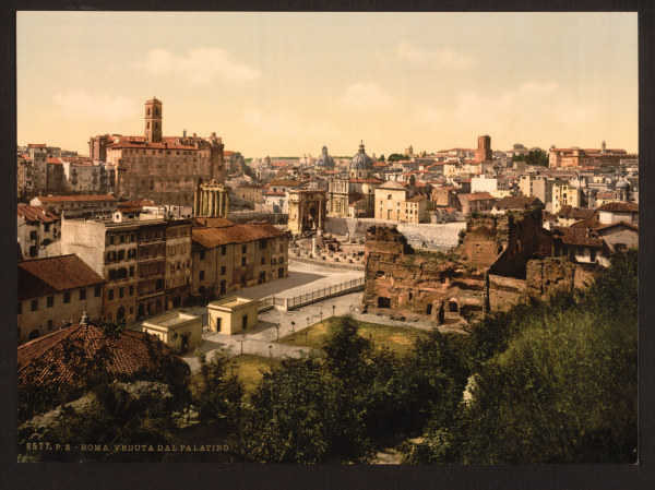 Italy, Rome, Palatine Hill