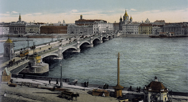 St Petersburg, Nikolaevsky Bridge od 