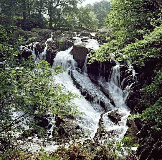 Swallow Falls, Betws-y-Coed od 