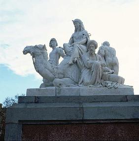 Sculpture Africa, part of The Albert Memorial