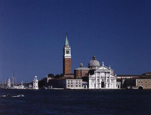 San Giorgio Maggiore, on the Island of San Giorgio Maggiore, Venice, designed by Andrea Palladio (15 od 