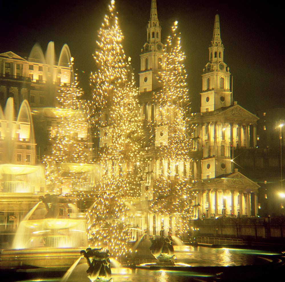 Trafalgar Square, Christmas Lights od 