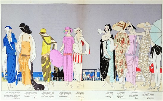 The Seaside, fashion plate from Art Gout Beaute od 