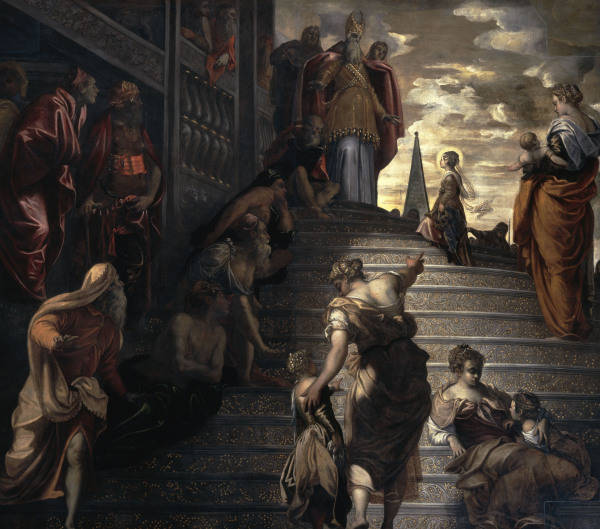 Tintoretto / Mary in the Temple od 
