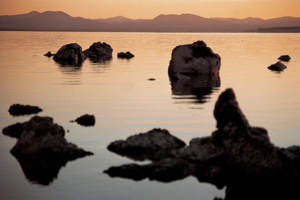 Tufa formation, Mono Lake (photo)  od 