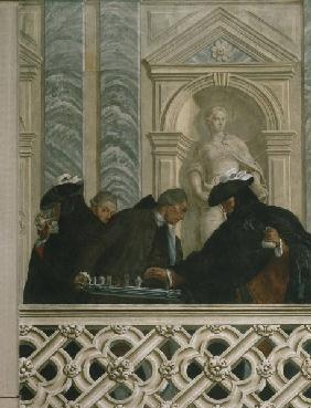 Venice, Pal.Grassi, Fresco Morlaiter