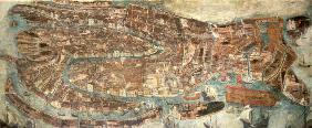 Venice, Bird''s eye view, c.1600.